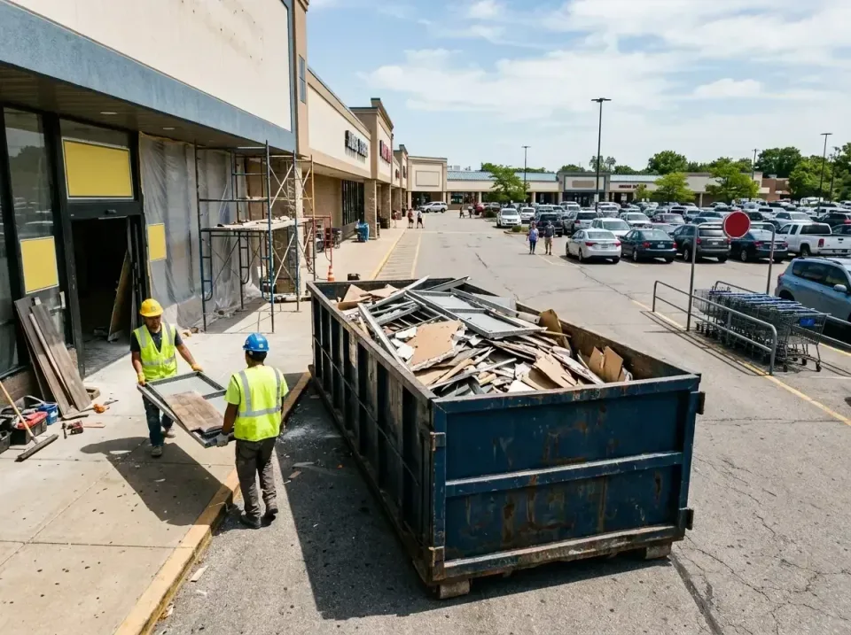 retail-store-renovation-debris-003 — frequently asked questions, Roll-off Dumpster Rentals in Burleson, TX